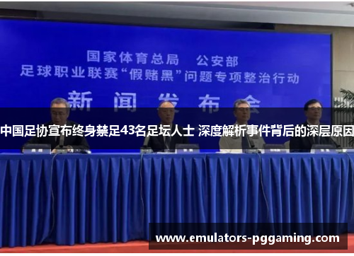 中国足协宣布终身禁足43名足坛人士 深度解析事件背后的深层原因